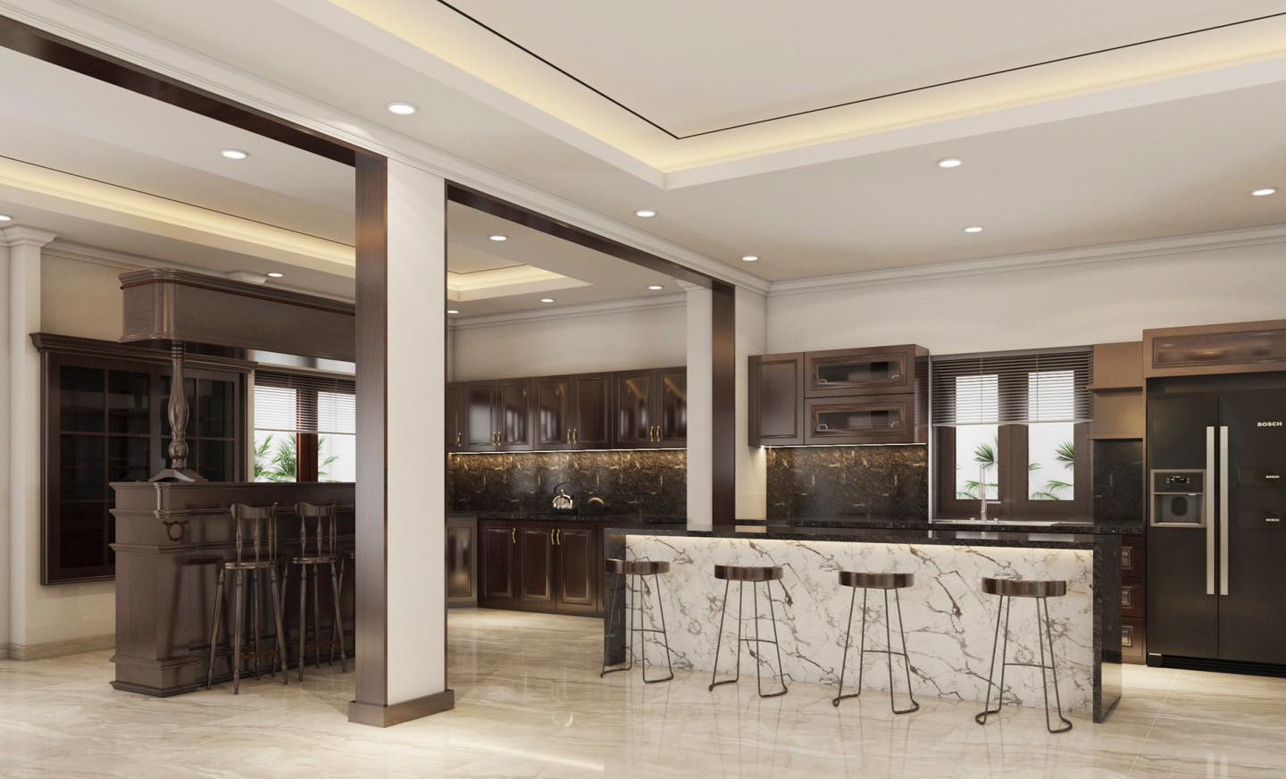 Nội thất nhà phố cao cấp